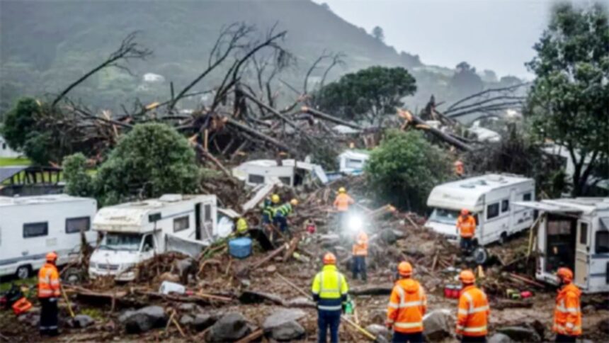 Mount Maunganui Landslide: माउंट मौंगानुई में भूस्खलन, भारी बारिश के बाद holiday park में मची तबाही, कई लोग लापता, राहत कार्य जारी
