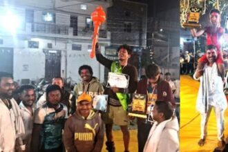 धमतरी के पहलवानों ने रायपुर में जीता राज्य स्तरीय कुश्ती प्रतियोगिता का ट्रॉफी, कुश्ती प्रेमियों ने दी बधाई