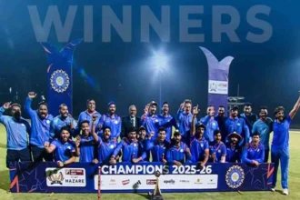 Vijay Hazare Trophy 2025-26 : विदर्भ ने रचा इतिहास, पहली बार जीता विजय हजारे ट्रॉफी का खिताब, सौराष्ट्र को 38 रनों से हराया