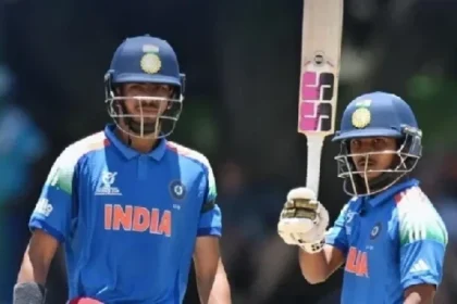 Under-19 World Cup IND vs ZIM: सुपर सिक्स मुकाबला में भारत ने जिम्बाब्वे को 204 रनों से हराया, विहान मल्होत्रा ने खेली शतकीय पारी