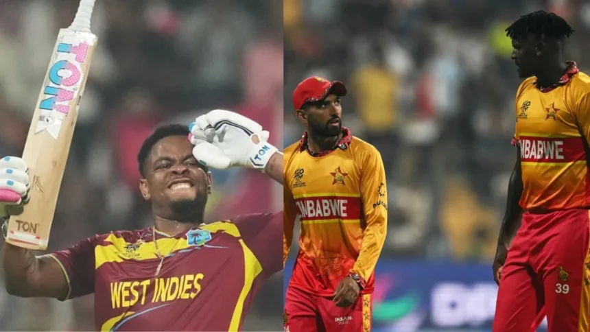 ZIM vs WI : वानखेड़े में कैरेबियाई बल्लेबाजों का धमाका, T20 WC 2026 में बनाया सबसे बड़ा स्कोर - 254/6