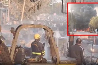 Faridabad Factory Blast : फरीदाबाद की फैक्ट्री में ब्लास्ट, पुलिसकर्मियों समेत 35 लोग झुलसे, सड़क पर खड़ी गाड़ियां जलीं, आग बुझाने में जुटी फायर टीम