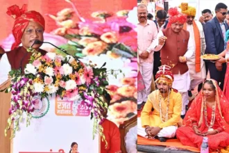 CG : मुख्यमंत्री कन्या विवाह योजना ने रचा इतिहास, 6,412 जोड़ों का विवाह कर बना विश्व रिकॉर्ड