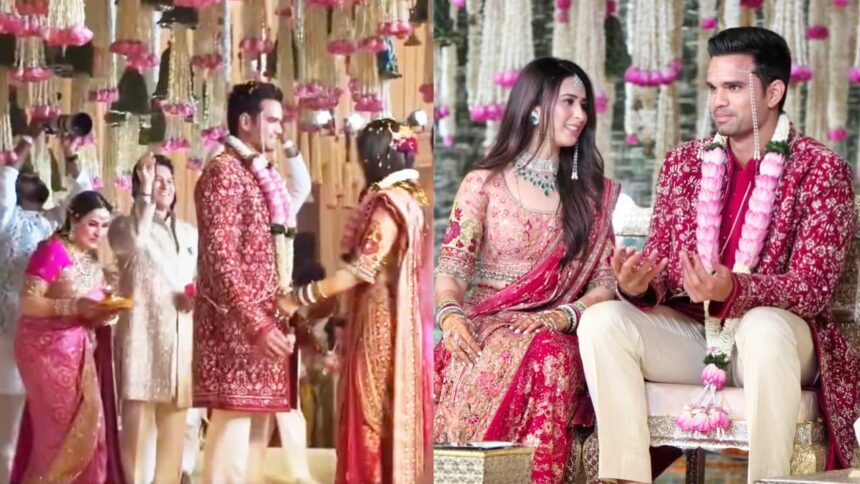 Sachin के बेटे Arjun Tendulkar ने Saaniya Chandhok संग लिए सात फेरे, Mumbai में संपन्न हुई Grand Wedding; देखें Photos