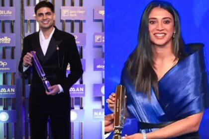 BCCI Naman Awards 2026 में Shubman Gill-Smriti Mandhana का दबदबा, जानें किसे मिला कौन सा सम्मान, देखें पूरी लिस्ट