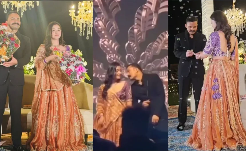 ‘चल प्यार करेगी, हां जी हां जी…’ Ring Ceremony में IPS KK Bishnoi-Anshika Verma को गोद में उठाकर किया डांस, देखें Video