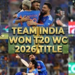 IND vs NZ T20 WC Final 2026: भारत ने रचा इतिहास, न्यूजीलैंड को 96 रन से हराकर तीसरी बार जीता टी20 वर्ल्ड कप 2026 का खिताब