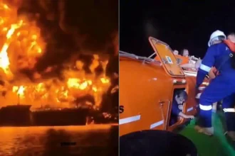 Iran Attacks US Oil Tankers:  इराकी सीमा के पास अमेरिकी तेल टैंकरों पर ईरान का हमला, एक भारतीय की मौत, 15 बचाए गए, देखें VIDEO