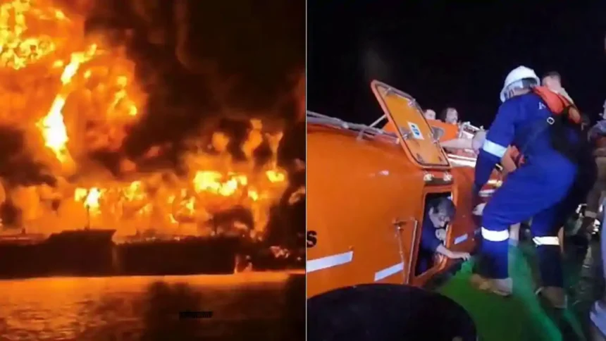 Iran Attacks US Oil Tankers:  इराकी सीमा के पास अमेरिकी तेल टैंकरों पर ईरान का हमला, एक भारतीय की मौत, 15 बचाए गए, देखें VIDEO