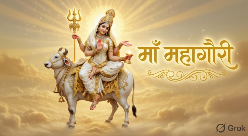 Chaitra Navratri : चैत्र नवरात्रि के आठवें दिन होती है मां महागौरी की पूजा, जानिए पूजा का शुभ मुहूर्त, विधि, मंत्र और भोग