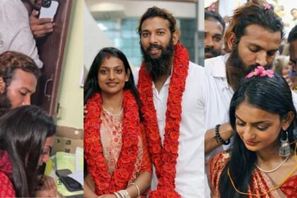 Monalisa-Farman Marriage: महाकुंभ की वायरल गर्ल मोनालिसा ने मुस्लिम बॉयफ्रेंड संग की कोर्ट मैरिज, मंदिर में लिया आशीर्वाद, देखें VIDEO