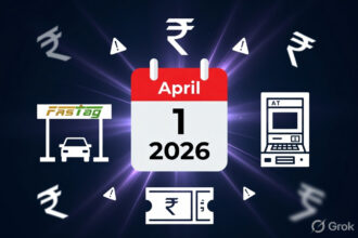 New Rules From April 2026:  1 अप्रैल से बड़े बदलाव, ATM से पैसा निकालना होगा महंगा, ट्रेन टिकट और फास्टैग के नियम भी होंगे सख्त, जानें क्या होगा आपके जेब पर असर