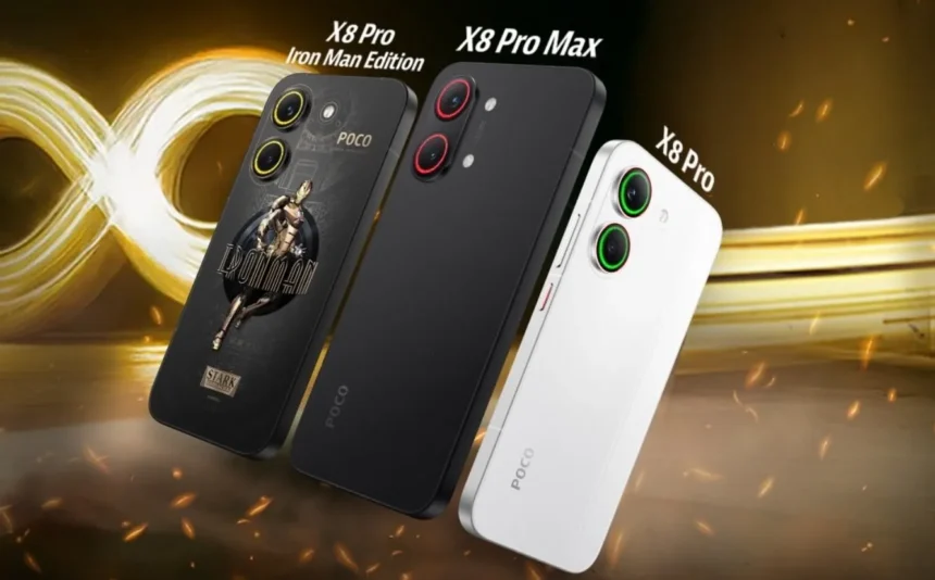Poco X8 Pro सीरीज Launch : 50MP कैमरा, पावरफुल Processorऔर दमदार Battery के साथ मिलेंगे Special Features