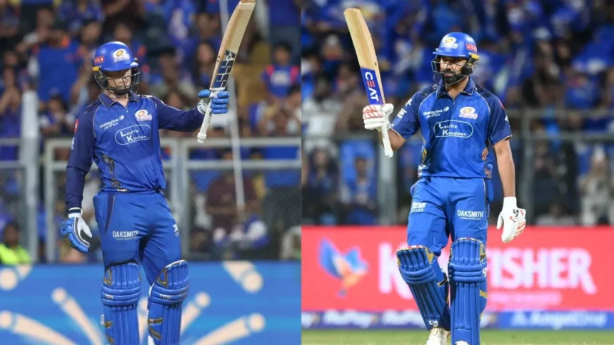 IPL 2026 : MI ने रचा इतिहास, KKR के खिलाफ 221 रनों का सबसे बड़ा चेज कर तोड़ा 5 साल पुराना रिकॉर्ड, खूब बोला Rohit-Rickelton का बल्ला