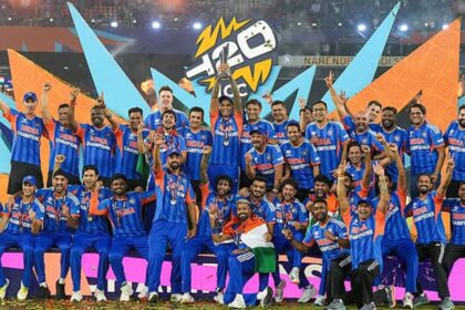 T20 World Cup 2026 Winner Team India का धमाकेदार जश्न, मैदान पर दिखा ‘देसी’ अंदाज, देखें PHOTOS