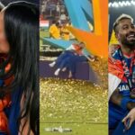 T20 World Cup 2026 जीतने के बाद Mahika Sharma के साथ स्टेज पर लेट गए Hardik Pandya, रोमांटिक पल का Video Viral