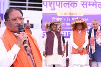 CG : मुख्यमंत्री विष्णु देव साय ने गौधाम योजना का किया शुभारंभ, बोले- अब प्रदेश के सभी गौधाम कहलाएंगे “सुरभि गौधाम”