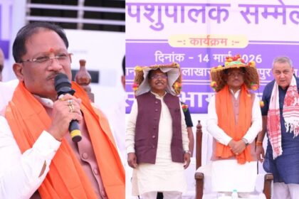 CG : मुख्यमंत्री विष्णु देव साय ने गौधाम योजना का किया शुभारंभ, बोले- अब प्रदेश के सभी गौधाम कहलाएंगे “सुरभि गौधाम”