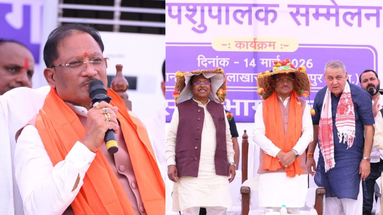 CG : मुख्यमंत्री विष्णु देव साय ने गौधाम योजना का किया शुभारंभ, बोले- अब प्रदेश के सभी गौधाम कहलाएंगे “सुरभि गौधाम”