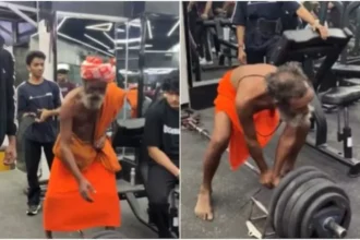 Viral News : जिम में साधु बाबा ने किया कुछ ऐसा, पहले उड़ाया मजाक... फिर देखते रह गए लोग - Viral Video