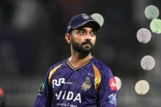 IPL 2026 : KKR की हार के बाद कप्तान Ajinkya Rahane पर गिरी गाज, धीमी ओवर रेट पर BCCI ने लगाया जुर्माना