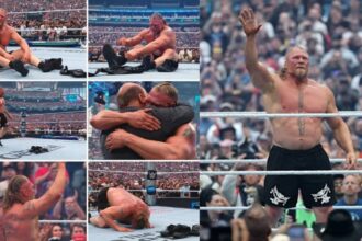 रिंग में यूं रोने लगे The Beast, WrestleMania 42 में Oba Femi से हार के बाद Brock Lesnar ने WWE से लिया Retirement!