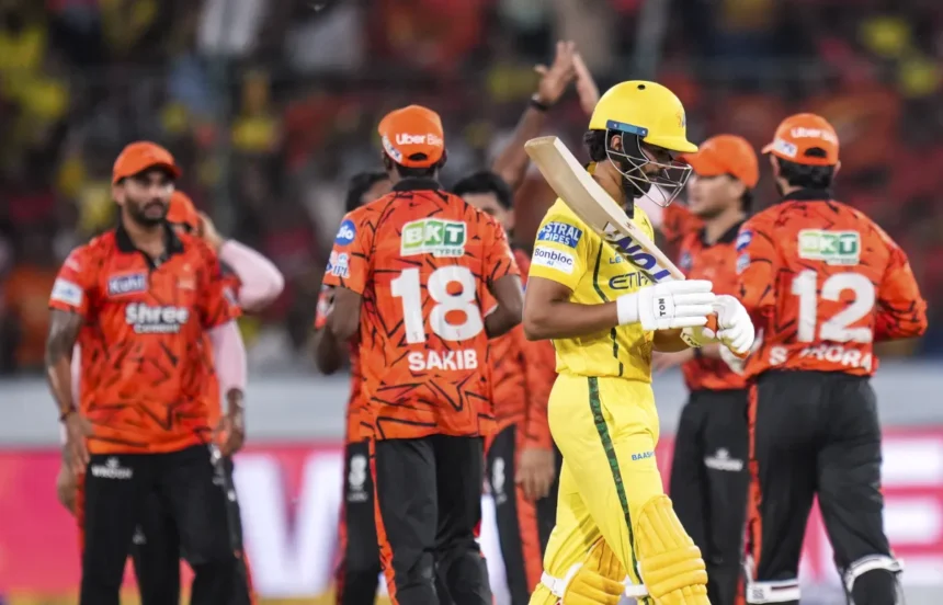 IPL 2026 : SRH ने CSK को 10 रनों से हराया, Top-4 में पहुंची Hyderabad; जानें किसके पास है Orange और Purple Cap
