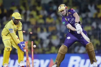 CSK vs KKR IPL 2026: कोलकाता की लगातार चौथी हार, चेन्नई सुपर किंग्स ने KKR को 32 रन से हराया