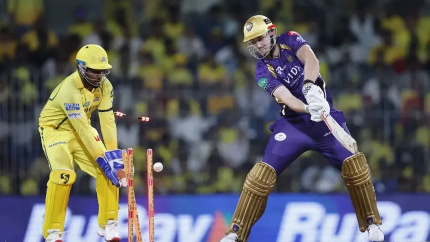 CSK vs KKR IPL 2026: कोलकाता की लगातार चौथी हार, चेन्नई सुपर किंग्स ने KKR को 32 रन से हराया