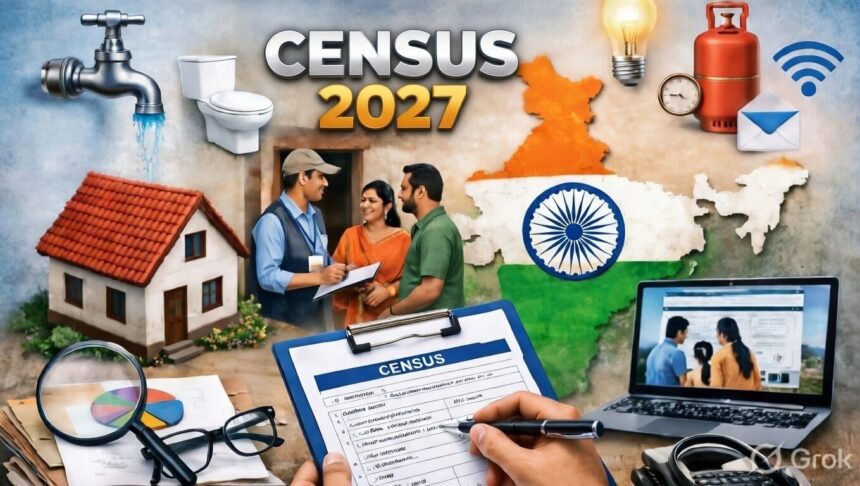 Census 2027 : ऑनलाइन जनगणना कल से शुरू : घर की छत, कमरे, टॉयलेट से लेकर दाना-पानी का तैयार रखिए पूरी जानकारी