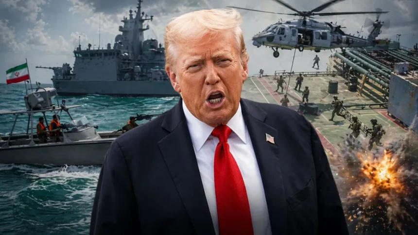 Trump : होर्मुज में बढ़ा तनाव : ट्रंप का ‘देखते ही कार्रवाई’ का आदेश, खाड़ी क्षेत्र में हलचल तेज