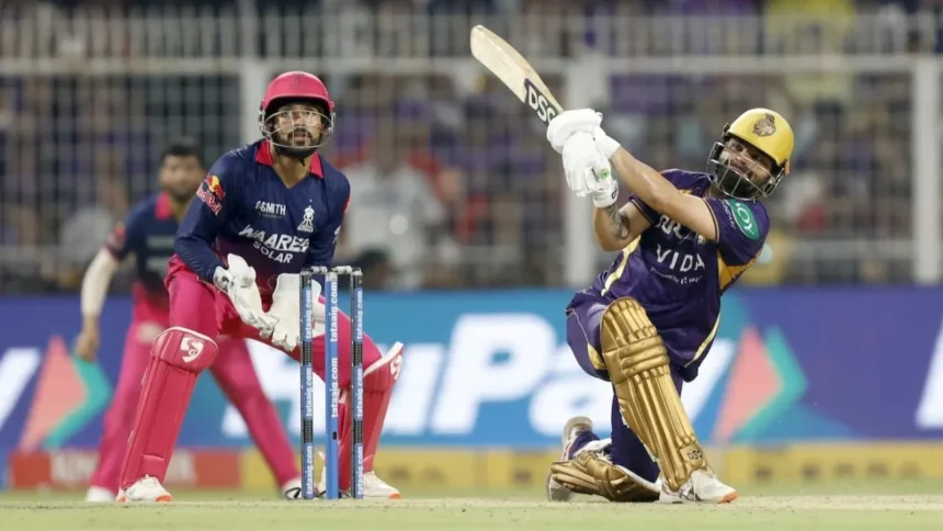 KKR vs RR IPL 2026 : रिंकू सिंह की मैच विनिंग पारी, कोलकाता ने राजस्थान को 4 विकेट से हराकर सीजन की पहली जीत दर्ज की