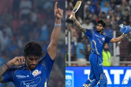MI vs GT IPL 2026 : मुंबई ने गुजरात को दिया 200 रनों का लक्ष्य, तिलक वर्मा ने 45 गेंदों में ठोका धमाकेदार सेंचुरी