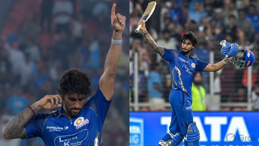 MI vs GT IPL 2026 : मुंबई ने गुजरात को दिया 200 रनों का लक्ष्य, तिलक वर्मा ने 45 गेंदों में ठोका धमाकेदार सेंचुरी