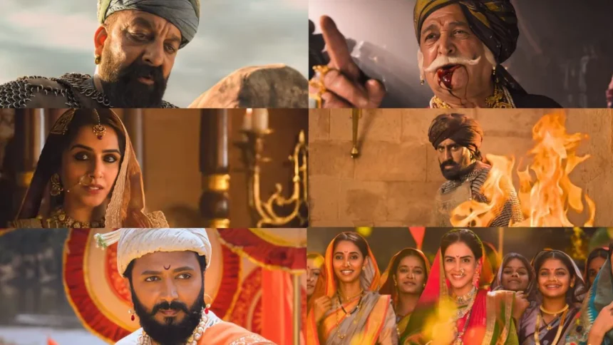 Raja Shivaji का फर्स्ट लुक Teaser रिलीज, Riteish Deshmukh बने Chhatrapati Shivaji Maharaj; Sanjay Dutt-Vidya Balan की दिखी झलक