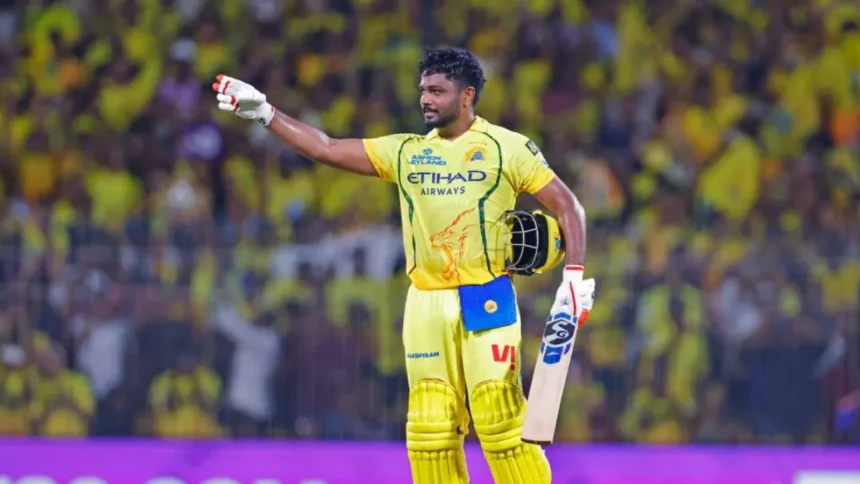 CSK vs DC IPL 2026 : चेन्नई ने दिल्ली के सामने खड़ा किया 212 रनों का विशाल स्कोर, संजू सैमसन ने जड़ा शानदार शतक