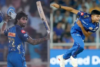 MI vs GT IPL 2026 : गुजरात 100 रन पर ढेर, Tilak Verma का तूफानी शतक, Ashwani Kumar के 4 विकेट, मुंबई ने 99 रनों से दर्ज की बड़ी जीत