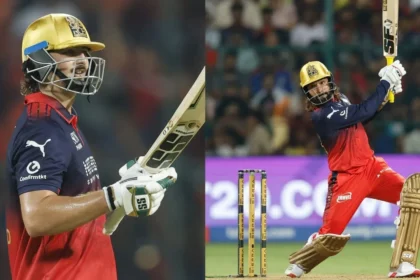 RCB vs CSK IPL 2026 : चिन्नास्वामी में पाटीदार और टिम डेविड का तूफान, CSK के सामने रखा 251 रनों का विशाल स्कोर