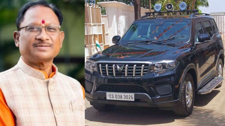 CG : अब स्कॉर्पियो की सवारी करेंगे मुख्यमंत्री विष्णु देव साय, काफिले में शामिल हुईं 6 नई बुलेटप्रूफ गाड़ियां