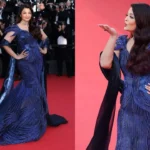 Aishwarya Rai का Cannes 2026 में Blue Shimmery Gown लुक, Red Carpet पर बिखेरा रॉयल अंदाज, फैंस हुए दीवाने
