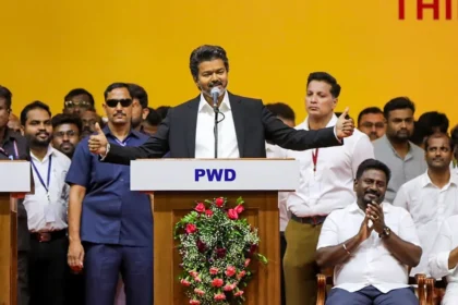 CM Thalapathy Vijay: तमिलनाडु में TVK सरकार का गठन: विजय थलापति ने ली मुख्यमंत्री पद की शपथ; 9 मंत्रियों ने भी ली शपथ