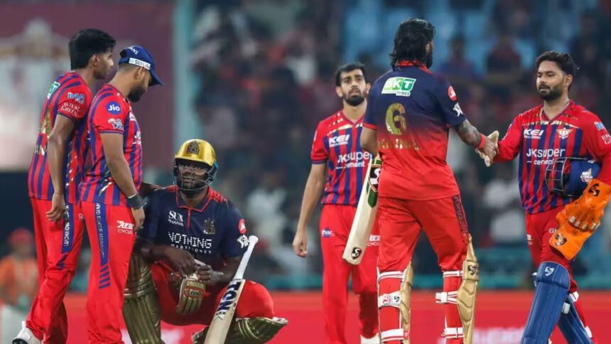 IPL 2026 : LSG ने RCB को 9 रनों से हराया, बेंगलुरु ने गंवाया बड़ा मौका; देखें Points Table का हाल