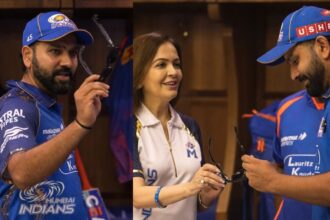 IPL 2026 : Rohit Sharma के तूफानी पारी से खुश हुईं Nita Ambani, दिया खास तोहफा - Video Viral