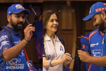 IPL 2026 : Rohit Sharma के तूफानी पारी से खुश हुईं Nita Ambani, दिया खास तोहफा - Video Viral