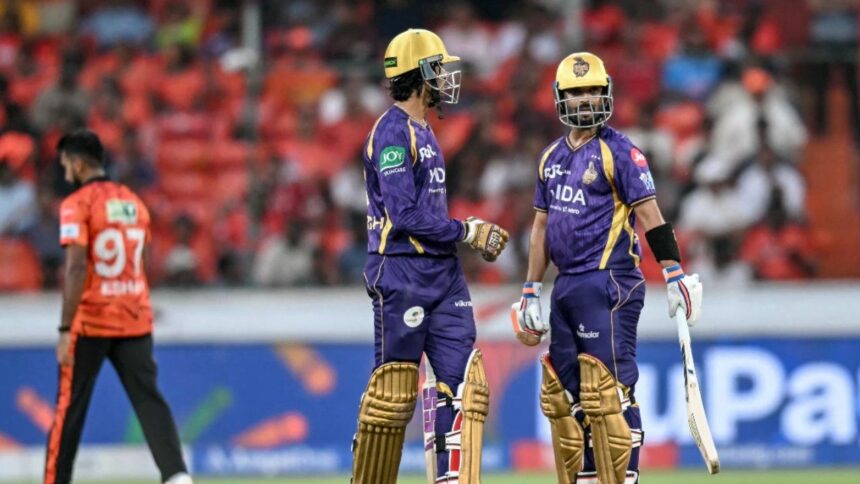 SRH vs KKR IPL 2026 : कोलकाता ने रोका हैदराबाद का विजय रथ, 7 विकेट से जीता मैच; प्लेऑफ की उम्मीदें बरकरार