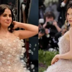 Urfi Javed ने रीक्रिएट की Met Gala 2026 की Viral Bubble Dress, BTS Video ने Social Media मचाई धूम