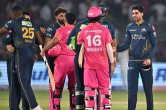 IPL 2026 Points Table : GT ने RR को 77 रनों से हराया, टॉप-2 में की एंट्री; 3 टीमों को पछाड़ा
