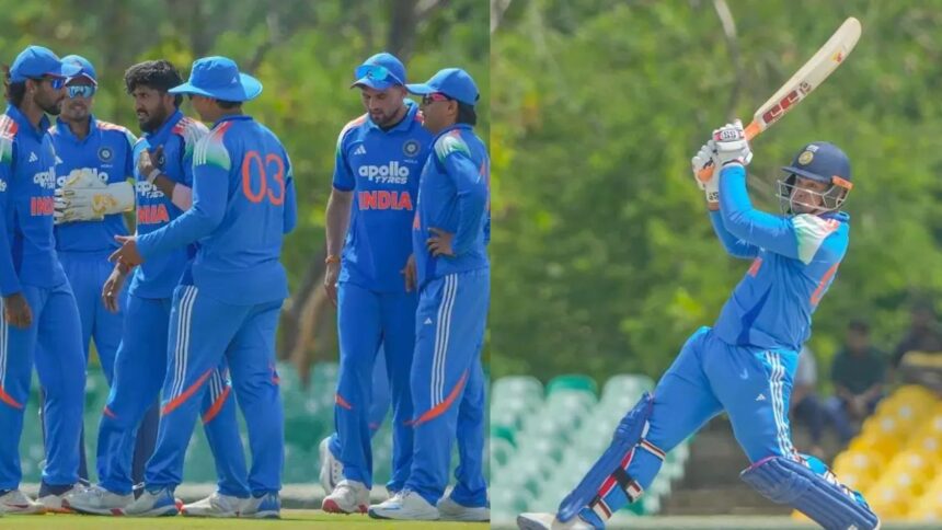 IND A vs SL A Final : भारत ए ने फाइनल में श्रीलंका ए को 66 रनों से हराकर जीता ट्राई सीरीज का खिताब, वैभव सूर्यवंशी बने प्लेयर ऑफ द मैच