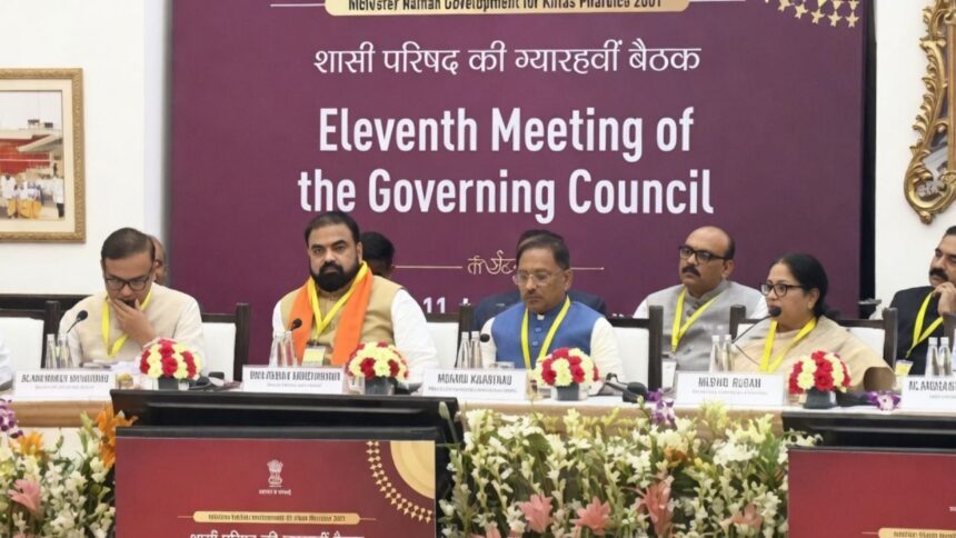 CG : नीति आयोग बैठक में CM विष्णुदेव साय ने पेश किया “विकसित छत्तीसगढ़” का विजन, बस्तर के आर्थिक परिवर्तन पर दिया जोर