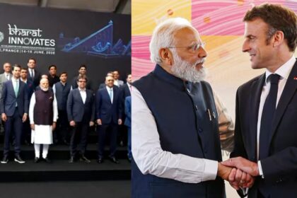 PM Modi and Macron Meet : नीस में मिले पीएम मोदी और राष्ट्रपति मैक्रों, ‘Bharat Innovates 2026’ का किया उद्घाटन